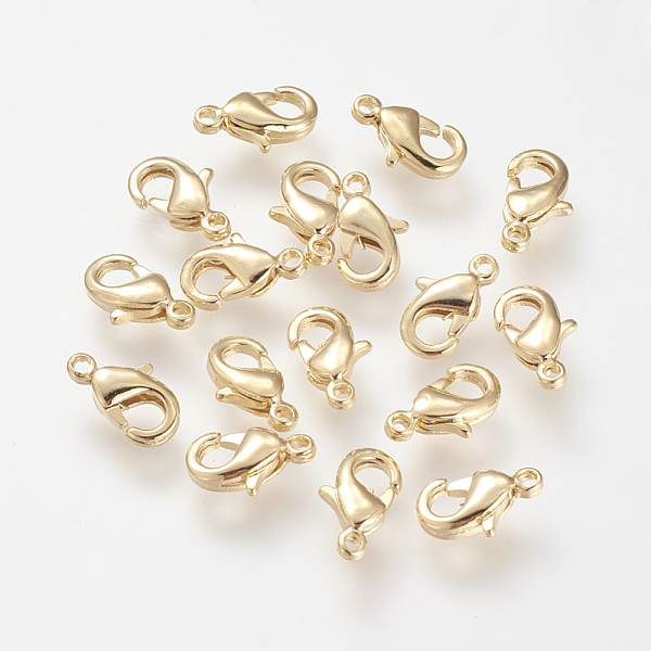 PandaHall Brass Lobster Claw Clasps, Nickel Free, Real 18K Gold Plated, 10x5x2.5mm, Hole: 1mm Brass Others
PandaHall Brass Lobster Claw Clasps, Nickel Free, Real 18K Gold Plated, 10x5x2.5mm, Hole: 1mm Brass Others