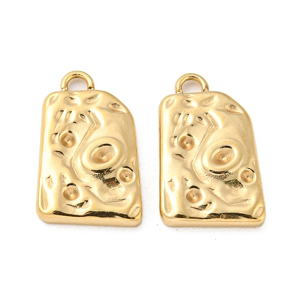 PandaHall 304 Stainless Steel Pendants, Textured Trapezoid Charm, Real 14K Gold Plated, 18x11x2.5mm, Hole: 1.6mm 304 Stainless Steel...
PandaHall 304 Stainless Steel Pendants, Textured Trapezoid Charm, Real 14K Gold Plated, 18x11x2.5mm, Hole: 1.6mm 304 Stainless Steel...