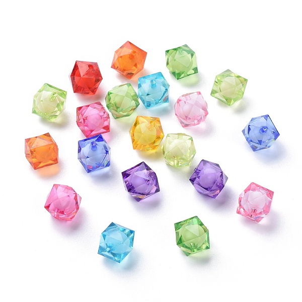PandaHall Transparent Acrylic Beads, Bead in Bead, Faceted Cube, Mixed Color, 16x15x15mm, Hole: 2mm, about 220pcs/500g Acrylic Cube..., Multicolor
PandaHall Transparent Acrylic Beads, Bead in Bead, Faceted Cube, Mixed Color, 16x15x15mm, Hole: 2mm, about 220pcs/500g Acrylic Cube..., Multicolor