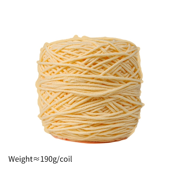PandaHall 190g 8-Ply Milk Cotton Yarn for Tufting Gun Rugs, Amigurumi Yarn, Crochet Yarn, for Sweater Hat Socks Baby Blankets, Wheat, 5mm..., Orange
PandaHall 190g 8-Ply Milk Cotton Yarn for Tufting Gun Rugs, Amigurumi Yarn, Crochet Yarn, for Sweater Hat Socks Baby Blankets, Wheat, 5mm..., Orange
