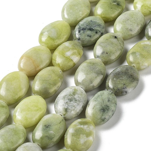 PandaHall Natural Teardrop Xinyi Jade/Chinese Southern Jade Beads Strands, Flat Oval, 17.5~18x12.5~13x6mm, Hole: 1.2mm, about 22pcs/strand...
PandaHall Natural Teardrop Xinyi Jade/Chinese Southern Jade Beads Strands, Flat Oval, 17.5~18x12.5~13x6mm, Hole: 1.2mm, about 22pcs/strand...