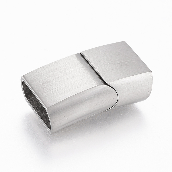 PandaHall 304 Stainless Steel Magnetic Clasps with Glue-in Ends, Rectangle, Stainless Steel Color, 23x13.5x8mm, Hole: 6x12mm 304 Stainless...
PandaHall 304 Stainless Steel Magnetic Clasps with Glue-in Ends, Rectangle, Stainless Steel Color, 23x13.5x8mm, Hole: 6x12mm 304 Stainless...
