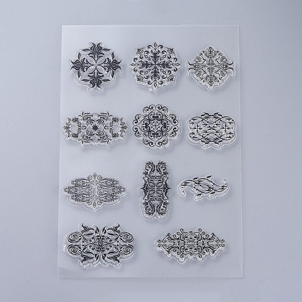 PandaHall Silicone Stamps, for DIY Scrapbooking, Photo Album Decorative, Cards Making, Stamp Sheets, Floral Pattern, 160x110x3mm Silicone...
PandaHall Silicone Stamps, for DIY Scrapbooking, Photo Album Decorative, Cards Making, Stamp Sheets, Floral Pattern, 160x110x3mm Silicone...