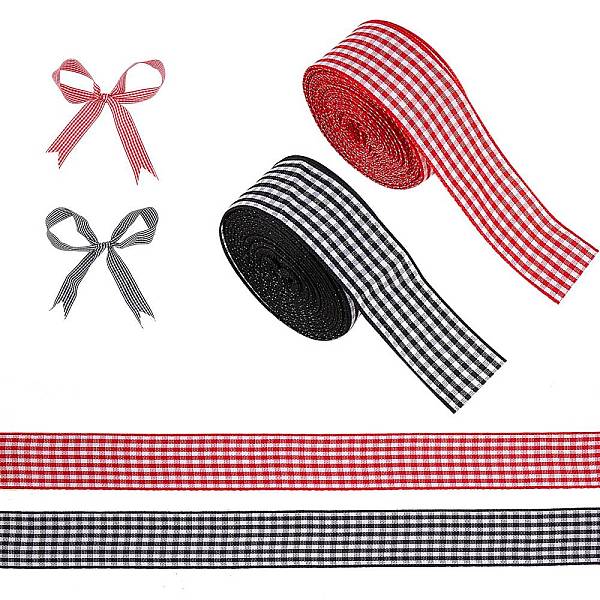 PandaHall 2 Rolls 2 Colors Polyester Ribbon, Tartan Ribbon, Mixed Color, 1 inch(25mm), 10m/roll, 1roll/color Polyester Multicolor
PandaHall 2 Rolls 2 Colors Polyester Ribbon, Tartan Ribbon, Mixed Color, 1 inch(25mm), 10m/roll, 1roll/color Polyester Multicolor