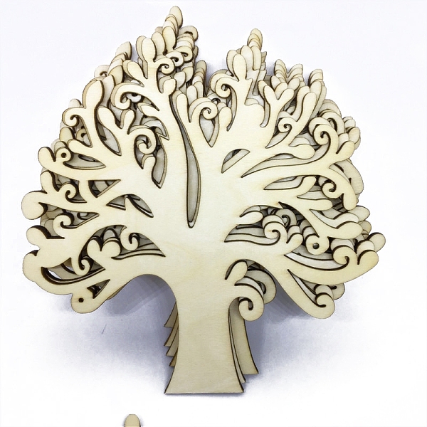 PandaHall Tree of Life Unfinished Blank Wooden Cutouts, for Painting Arts, Pyrography, Home Decor, Light Yellow, 12.5cm, 10pcs/bag Wood Tree...
PandaHall Tree of Life Unfinished Blank Wooden Cutouts, for Painting Arts, Pyrography, Home Decor, Light Yellow, 12.5cm, 10pcs/bag Wood Tree...