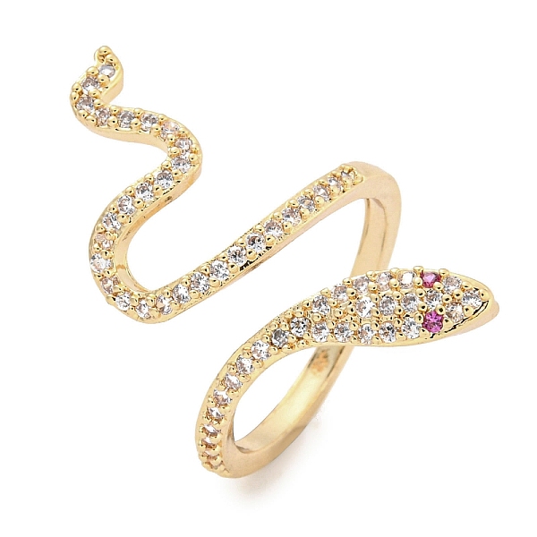 PandaHall Brass Micro Pave Cubic Zirconia Cuff Rings, Snake Open Rings for Women, Long-Lasting Plated, Golden, Adjustable Brass+Cubic...
PandaHall Brass Micro Pave Cubic Zirconia Cuff Rings, Snake Open Rings for Women, Long-Lasting Plated, Golden, Adjustable Brass+Cubic...