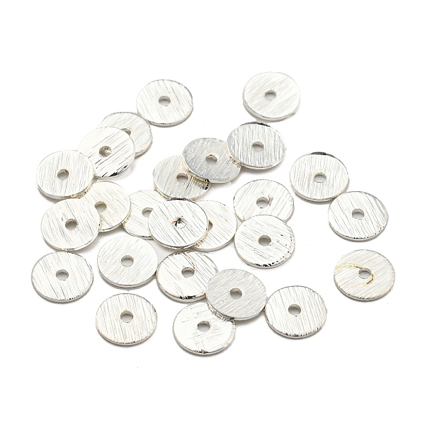 PandaHall Brass Spacer Beads, Long-Lasting Plated, Heishi Beads, Disc, Silver, 6x0.5mm, Hole: 1.2mm Brass Disc
PandaHall Brass Spacer Beads, Long-Lasting Plated, Heishi Beads, Disc, Silver, 6x0.5mm, Hole: 1.2mm Brass Disc