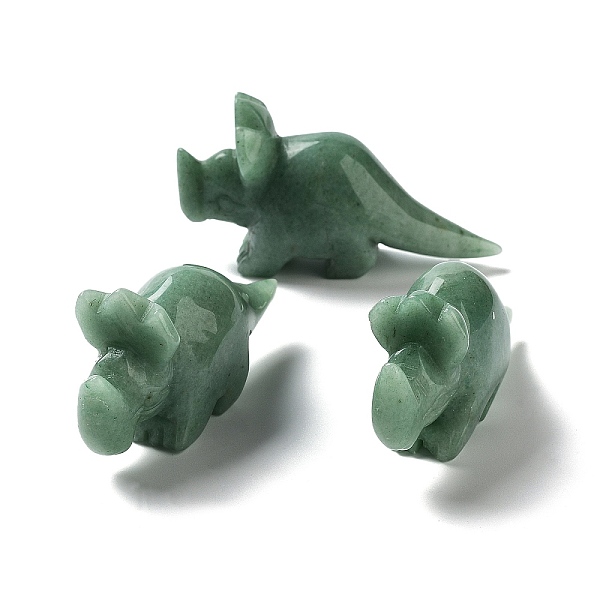 PandaHall Natural Green Aventurine Carved Healing Rhinoceros Figurines, Reiki Energy Stone Display Decorations, 70.5x21.5x38mm Green...
PandaHall Natural Green Aventurine Carved Healing Rhinoceros Figurines, Reiki Energy Stone Display Decorations, 70.5x21.5x38mm Green...