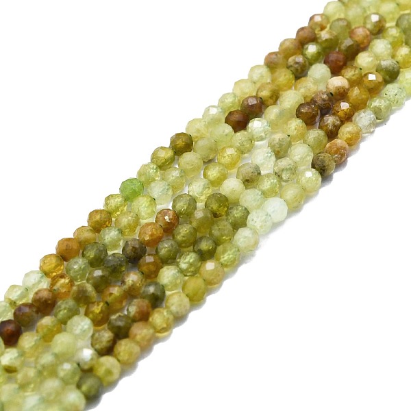 PandaHall Natural Green Garnet Beads Strands, Faceted, Round, 3mm, Hole: 0.8mm, about 85pcs/strand, 15.16''~15.55''(38.5~39.5cm) Garnet...
PandaHall Natural Green Garnet Beads Strands, Faceted, Round, 3mm, Hole: 0.8mm, about 85pcs/strand, 15.16''~15.55''(38.5~39.5cm) Garnet...