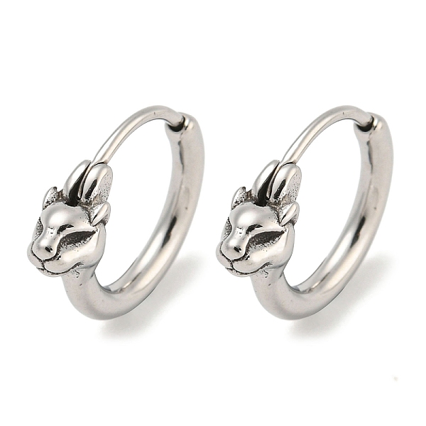 PandaHall 316 Surgical Stainless Steel Hoop Earrings, Antique Silver, Deer, 14x4.5mm 316 Surgical Stainless Steel Deer
PandaHall 316 Surgical Stainless Steel Hoop Earrings, Antique Silver, Deer, 14x4.5mm 316 Surgical Stainless Steel Deer