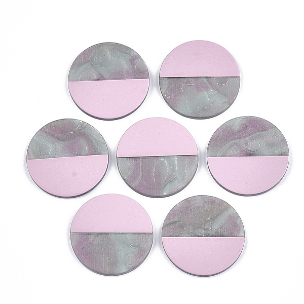 PandaHall Resin Cabochons, Two Tone, Flat Round, Pink, 30x3mm Resin Flat Round Pink
PandaHall Resin Cabochons, Two Tone, Flat Round, Pink, 30x3mm Resin Flat Round Pink