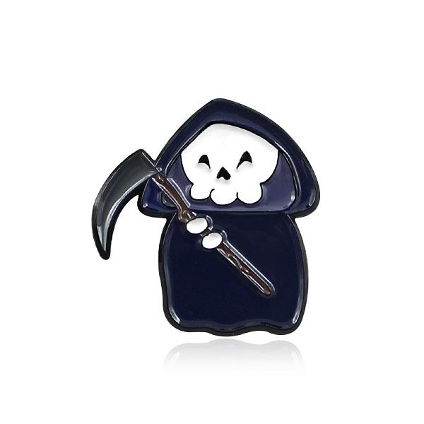 PandaHall Halloween Theme Enamel Pin, Alloy Brooch for Backpack Clothes, Skull Death, Black, 29x27mm Alloy+Enamel Skull Black
PandaHall Halloween Theme Enamel Pin, Alloy Brooch for Backpack Clothes, Skull Death, Black, 29x27mm Alloy+Enamel Skull Black