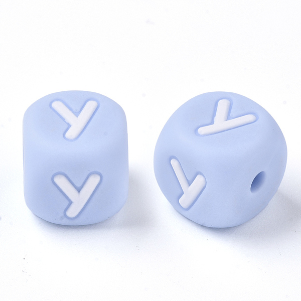 PandaHall Food Grade Eco-Friendly Silicone Beads, Horizontal Hole, Chewing Beads For Teethers, DIY Nursing Necklaces Making, Letter Style..., Blue
PandaHall Food Grade Eco-Friendly Silicone Beads, Horizontal Hole, Chewing Beads For Teethers, DIY Nursing Necklaces Making, Letter Style..., Blue