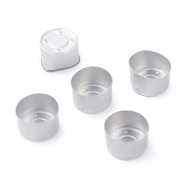 PandaHall (Defective Closeout Sale: Deformation), Aluminum Candle Cups, Empty Case Containers, for Candle Making, Silver, 3.7~3.9x2.5cm...
PandaHall (Defective Closeout Sale: Deformation), Aluminum Candle Cups, Empty Case Containers, for Candle Making, Silver, 3.7~3.9x2.5cm...