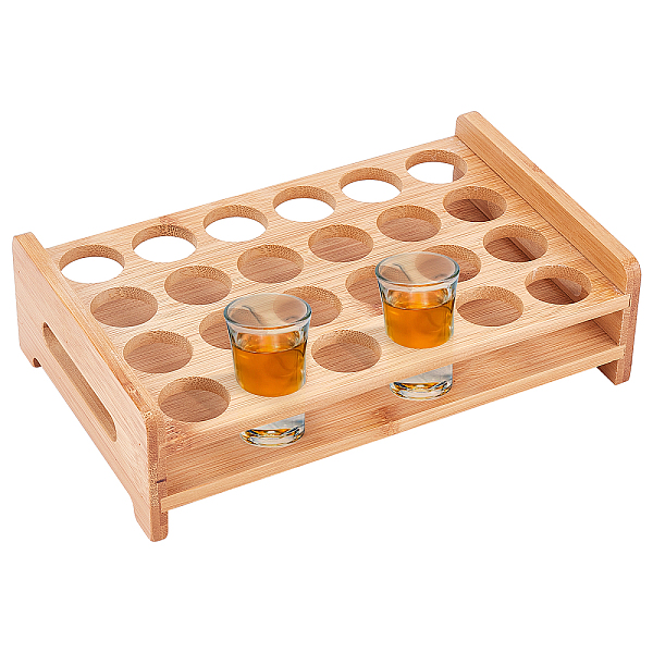 PandaHall 24 Shot Glass Tray Holder, Bar Bamboo Shot Glass Holder Wine Glass Cup Serving Tray Cups Organizer Shot Glass Display Bar..., Orange
PandaHall 24 Shot Glass Tray Holder, Bar Bamboo Shot Glass Holder Wine Glass Cup Serving Tray Cups Organizer Shot Glass Display Bar..., Orange