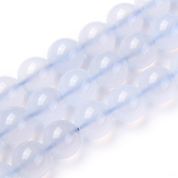 PandaHall Grade A Natural Blue Agate Beads Strands, Round, Light Blue, 8mm, Hole: 1mm, about 49pcs/strand, 15.3 inch Natural Agate Round
PandaHall Grade A Natural Blue Agate Beads Strands, Round, Light Blue, 8mm, Hole: 1mm, about 49pcs/strand, 15.3 inch Natural Agate Round