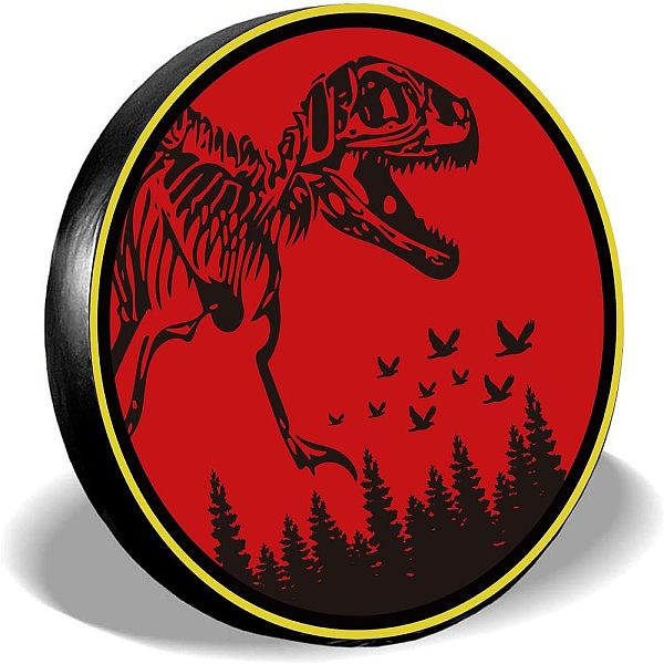PandaHall Polyester Tyre Cover, with Contraction Band, Flat Round with Pattern, Dinosaur Pattern, 700~750mm Polyester Dinosaur
PandaHall Polyester Tyre Cover, with Contraction Band, Flat Round with Pattern, Dinosaur Pattern, 700~750mm Polyester Dinosaur