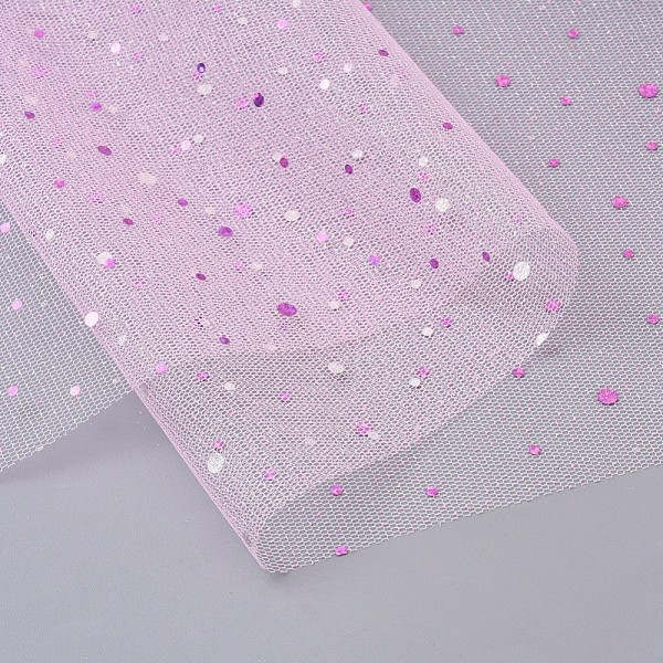 PandaHall Glitter Sequin Deco Mesh Ribbons, Tulle Fabric, Tulle Roll Spool Fabric For Skirt Making, Pearl Pink, 11 inch(28cm), about...
PandaHall Glitter Sequin Deco Mesh Ribbons, Tulle Fabric, Tulle Roll Spool Fabric For Skirt Making, Pearl Pink, 11 inch(28cm), about...