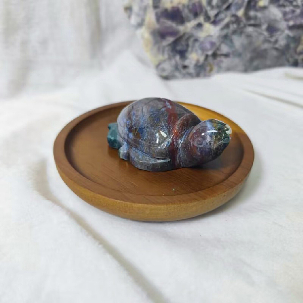 PandaHall Natural Ocean Agate Tortoise Statue, for Home Display Decoration, 95mm Ocean Agate Tortoise
PandaHall Natural Ocean Agate Tortoise Statue, for Home Display Decoration, 95mm Ocean Agate Tortoise