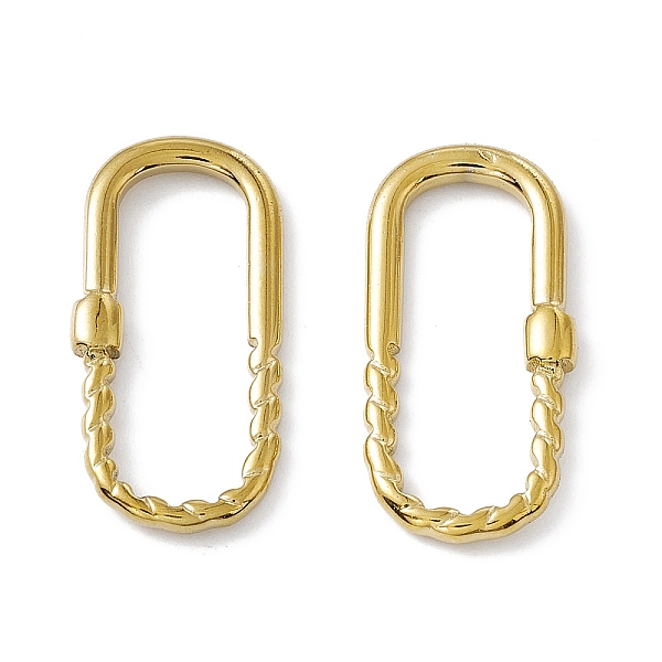 PandaHall Vacuum Plating 304 Stainless Steel Linking Rings, Oval Locking Carabiner Shape, Golden, 25x12x3mm, Inner Diameter: 7x21mm 304...
PandaHall Vacuum Plating 304 Stainless Steel Linking Rings, Oval Locking Carabiner Shape, Golden, 25x12x3mm, Inner Diameter: 7x21mm 304...
