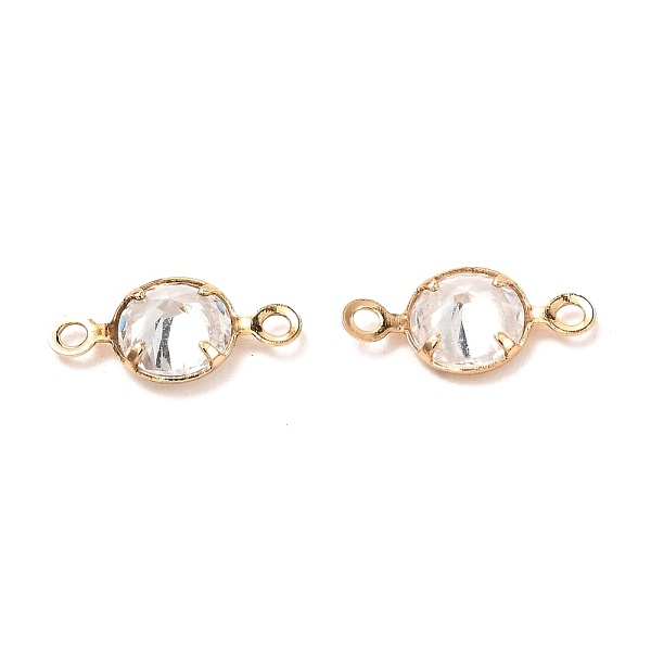 PandaHall Brass Micro Pave Clear Cubic Zirconia Link Connectors, Round, Light Gold, 11x5.5x2.5mm, Hole: 1mm Brass+Cubic Zirconia Round
PandaHall Brass Micro Pave Clear Cubic Zirconia Link Connectors, Round, Light Gold, 11x5.5x2.5mm, Hole: 1mm Brass+Cubic Zirconia Round