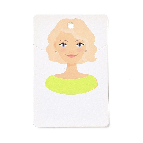 PandaHall Paper Earring Display Cards, Earring Holder Cards, Rectangle with Girl Pattern, Bisque, 9x6x0.03cm, Hole: 5mm and 1mm Paper Human..., Orange
PandaHall Paper Earring Display Cards, Earring Holder Cards, Rectangle with Girl Pattern, Bisque, 9x6x0.03cm, Hole: 5mm and 1mm Paper Human..., Orange