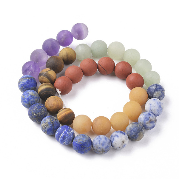 PandaHall Chakra Theme Natural Red Rainbow Jasper & Yellow Aventurine & Tiger Eye & Green Aventurine & Blue Spot Stone & Lapis Lazuli &...
PandaHall Chakra Theme Natural Red Rainbow Jasper & Yellow Aventurine & Tiger Eye & Green Aventurine & Blue Spot Stone & Lapis Lazuli &...