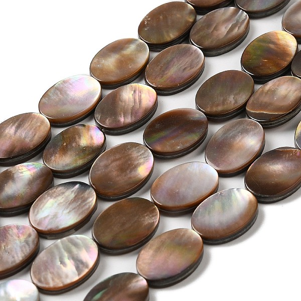 PandaHall Natural Sea Shell Beads Strands, Flat Oval, 14x10x2~2.5mm, Hole: 0.7mm, about 29pcs/strand, 15.59''(39.6cm) Other Sea Shell Oval
PandaHall Natural Sea Shell Beads Strands, Flat Oval, 14x10x2~2.5mm, Hole: 0.7mm, about 29pcs/strand, 15.59''(39.6cm) Other Sea Shell Oval
