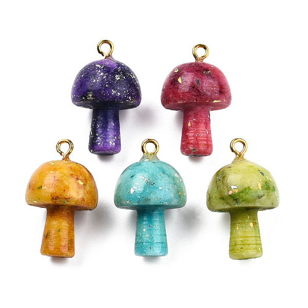 PandaHall Natural Quartz Pendants, with Light Gold Plated Alloy Loops and Natural Opal, Dyed & Heated, Mushroom, Mixed Color, 26.5x16mm..., Multicolor
PandaHall Natural Quartz Pendants, with Light Gold Plated Alloy Loops and Natural Opal, Dyed & Heated, Mushroom, Mixed Color, 26.5x16mm..., Multicolor