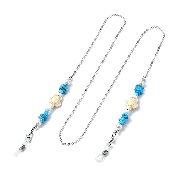 PandaHall Synthetic Turquoise Tortoise & Glass Seed Beaded Eyeglasses Chains, Neck Strap for Eyeglasses, with 304 Stainless Steel Cable...
PandaHall Synthetic Turquoise Tortoise & Glass Seed Beaded Eyeglasses Chains, Neck Strap for Eyeglasses, with 304 Stainless Steel Cable...