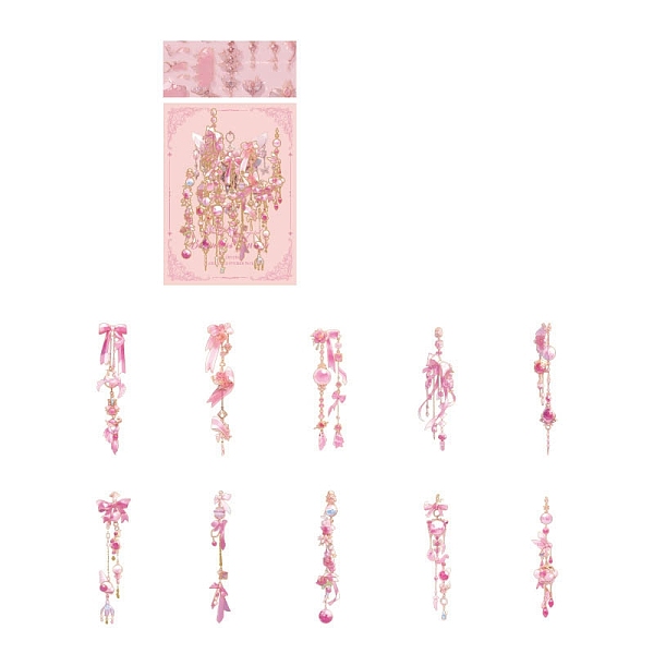 PandaHall 20Pcs 10 Styles PET Waterproof Decorative Stickers, Self-adhesive Bowknot Butterfly Decals, for DIY Scrapbooking, Pink, Packinh...
PandaHall 20Pcs 10 Styles PET Waterproof Decorative Stickers, Self-adhesive Bowknot Butterfly Decals, for DIY Scrapbooking, Pink, Packinh...