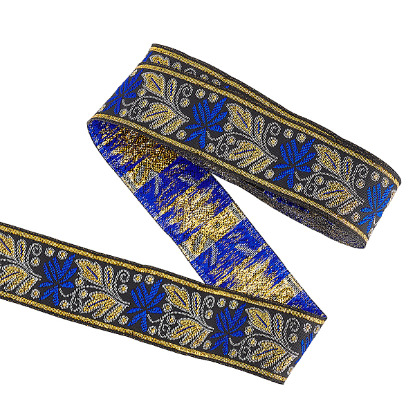 PandaHall Ethnic Style Embroidery Polyester Ribbons, Leaf Pattern, Mauve, 1-3/8 inch(34mm), about 7.66 Yards(7m)/Roll Polyester Leaf Purple
PandaHall Ethnic Style Embroidery Polyester Ribbons, Leaf Pattern, Mauve, 1-3/8 inch(34mm), about 7.66 Yards(7m)/Roll Polyester Leaf Purple