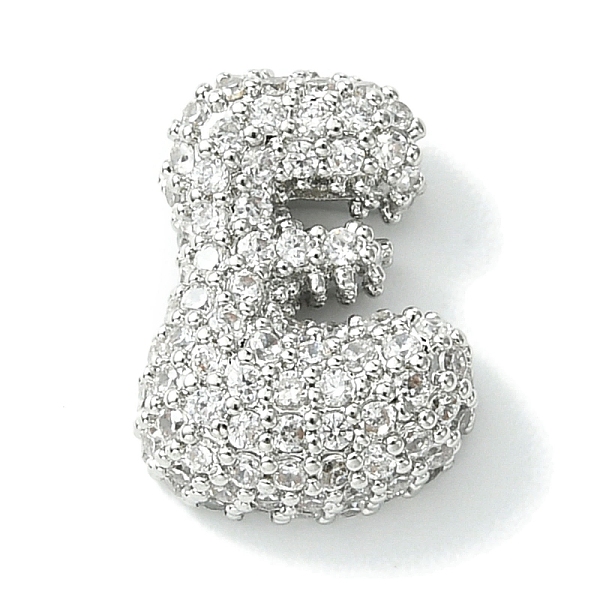 PandaHall Rack Plating Brass Clear Cubic Zirconia Pendants, Cadmium Free & Lead Free, Long-Lasting Plated, Alphabet, Platinum, Real 18K Gold...
PandaHall Rack Plating Brass Clear Cubic Zirconia Pendants, Cadmium Free & Lead Free, Long-Lasting Plated, Alphabet, Platinum, Real 18K Gold...