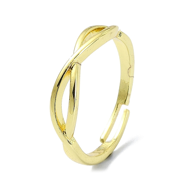 PandaHall Brass Adjustable Rings, Infinity, Real 18K Gold Plated, US Size 8 1/2(18.5mm) Brass Infinity
PandaHall Brass Adjustable Rings, Infinity, Real 18K Gold Plated, US Size 8 1/2(18.5mm) Brass Infinity