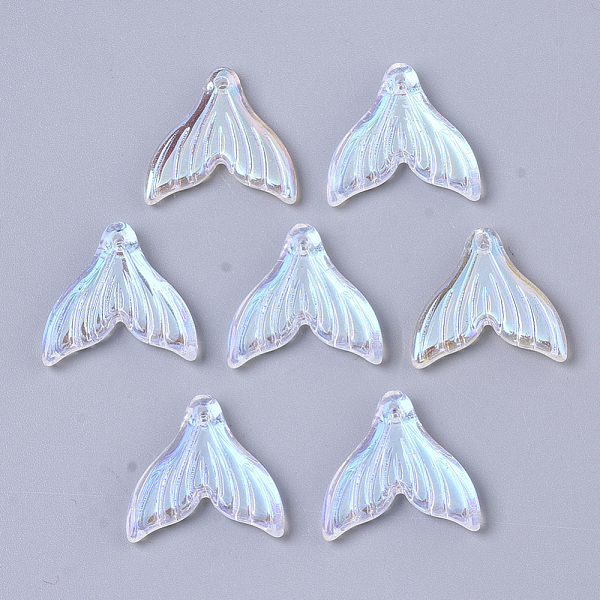 PandaHall Transparent Glass Pendants, AB Color Plated, Mermaid Fishtail, Clear AB, 19x19.5x3.5mm, Hole: 1.2mm Glass Fish White
PandaHall Transparent Glass Pendants, AB Color Plated, Mermaid Fishtail, Clear AB, 19x19.5x3.5mm, Hole: 1.2mm Glass Fish White