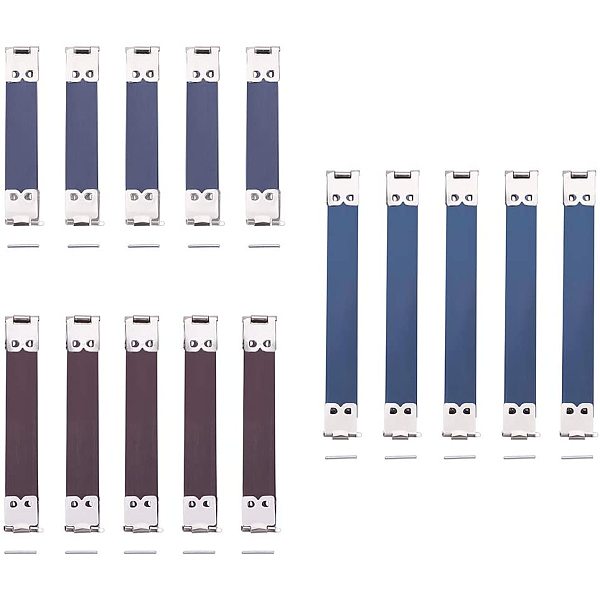 PandaHall Iron Internal Flex Frames, Flex Spring Clip for Purse, Blue, 30pcs/set Iron Blue
PandaHall Iron Internal Flex Frames, Flex Spring Clip for Purse, Blue, 30pcs/set Iron Blue