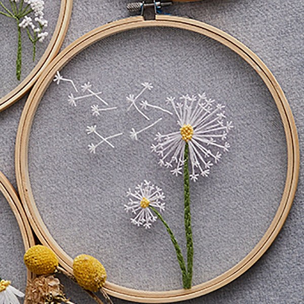 PandaHall DIY Transparent Fabric Embroidery Kits, with Polyurethane Elastic Fibre and Plastic Frame & Iron Needle & Colored Thread...
PandaHall DIY Transparent Fabric Embroidery Kits, with Polyurethane Elastic Fibre and Plastic Frame & Iron Needle & Colored Thread...