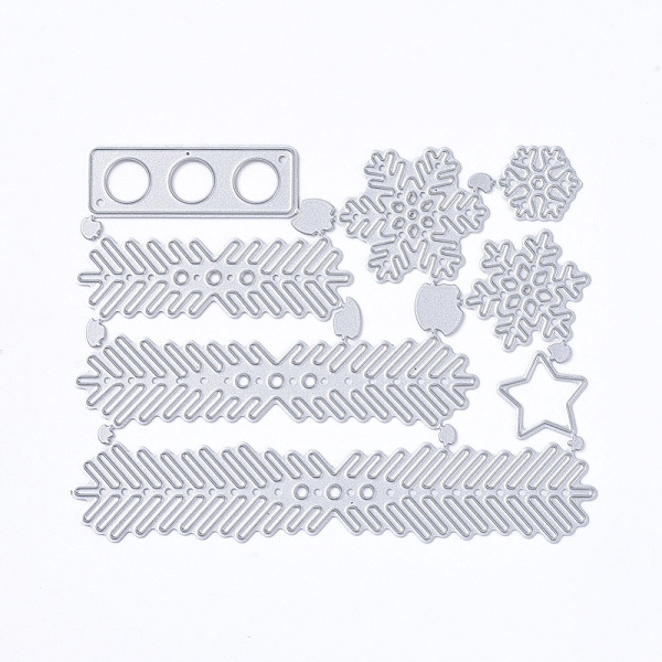 PandaHall Christmas Theme Frame Carbon Steel Cutting Dies Stencils, for DIY Scrapbooking/Photo Album, Decorative Embossing DIY Paper Card...
PandaHall Christmas Theme Frame Carbon Steel Cutting Dies Stencils, for DIY Scrapbooking/Photo Album, Decorative Embossing DIY Paper Card...