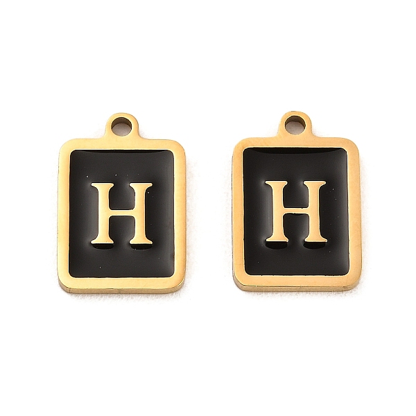 PandaHall 304 Stainless Steel Pendants, with Enamel, Rectangle with Letter Charm, Golden, Letter H, 17.5x12x1.5mm, Hole: 1.5mm Stainless...
PandaHall 304 Stainless Steel Pendants, with Enamel, Rectangle with Letter Charm, Golden, Letter H, 17.5x12x1.5mm, Hole: 1.5mm Stainless...