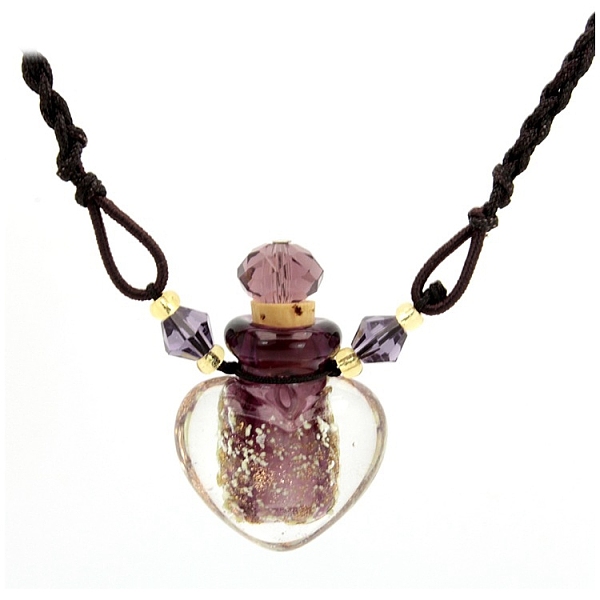 PandaHall Lampwork Perfume Bottle Necklaces with Ropes, Heart, Old Rose, 22.05~28.35 inch(56~72cm), Pendant: 22x12x20, Capacity: 1ml(0.03fl....
PandaHall Lampwork Perfume Bottle Necklaces with Ropes, Heart, Old Rose, 22.05~28.35 inch(56~72cm), Pendant: 22x12x20, Capacity: 1ml(0.03fl....
