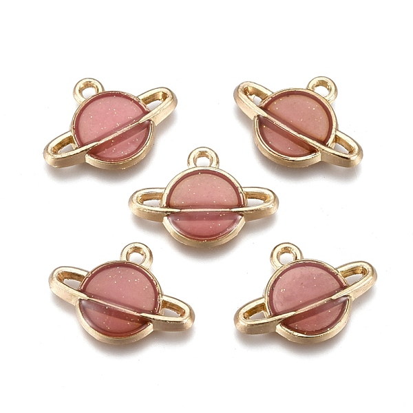 PandaHall Alloy Enamel Pendants, Planet, Golden, Pink, 12x16.5x2.5mm, Hole: 1mm Alloy+Enamel Star Pink
PandaHall Alloy Enamel Pendants, Planet, Golden, Pink, 12x16.5x2.5mm, Hole: 1mm Alloy+Enamel Star Pink