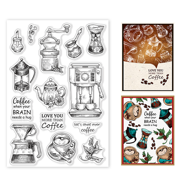 PandaHall GLOBLELAND Vintage Coffee Tools Clear Stamps Retro Coffee Bean Cup Silicone Clear Stamp Seals for Cards Making DIY Scrapbooking...
PandaHall GLOBLELAND Vintage Coffee Tools Clear Stamps Retro Coffee Bean Cup Silicone Clear Stamp Seals for Cards Making DIY Scrapbooking...