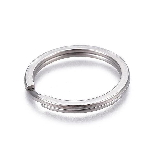 PandaHall 304 Stainless Steel Split Key Ring Clasps, For Keychain Making, Stainless Steel Color, 28x2.5mm, Inner Diameter: 23mm 304...
PandaHall 304 Stainless Steel Split Key Ring Clasps, For Keychain Making, Stainless Steel Color, 28x2.5mm, Inner Diameter: 23mm 304...