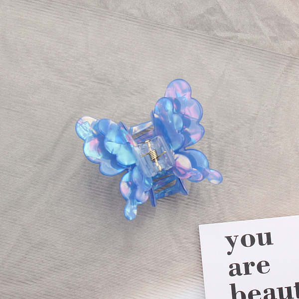 PandaHall Butterfly Acrylic Claw Hair Clips, Hair Accessories for Women & Girls, Dodger Blue, 65x58x42mm Acrylic Butterfly
PandaHall Butterfly Acrylic Claw Hair Clips, Hair Accessories for Women & Girls, Dodger Blue, 65x58x42mm Acrylic Butterfly