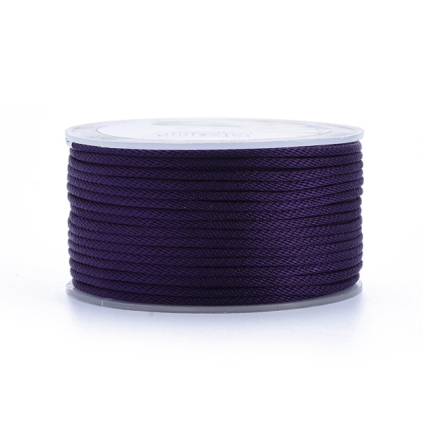 PandaHall Polyester Braided Cords, for Jewelry Making Beading Crafting, Indigo, 2mm, about 21.87 yards(20m)/roll Polyester Purple
PandaHall Polyester Braided Cords, for Jewelry Making Beading Crafting, Indigo, 2mm, about 21.87 yards(20m)/roll Polyester Purple