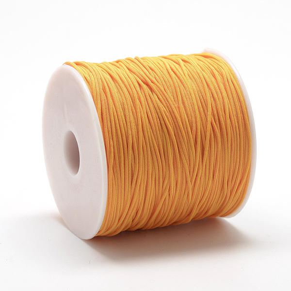 PandaHall Polyester Cords, Orange, 0.8mm, about 131.23~142.16 yards(120~130m)/roll Polyester Orange
PandaHall Polyester Cords, Orange, 0.8mm, about 131.23~142.16 yards(120~130m)/roll Polyester Orange
