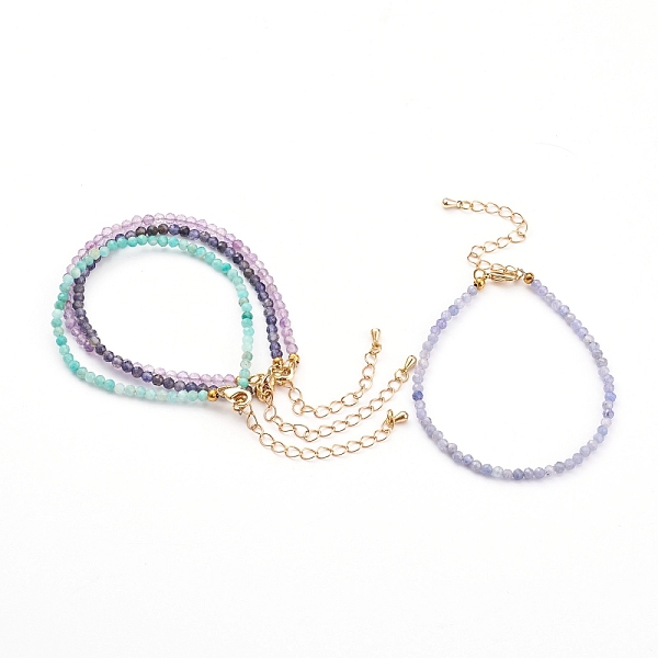 PandaHall Faceted Natural Gemstone Beaded Bracelets for Women, Golden, 7-1/4 inch(18.5cm) Mixed Stone
PandaHall Faceted Natural Gemstone Beaded Bracelets for Women, Golden, 7-1/4 inch(18.5cm) Mixed Stone