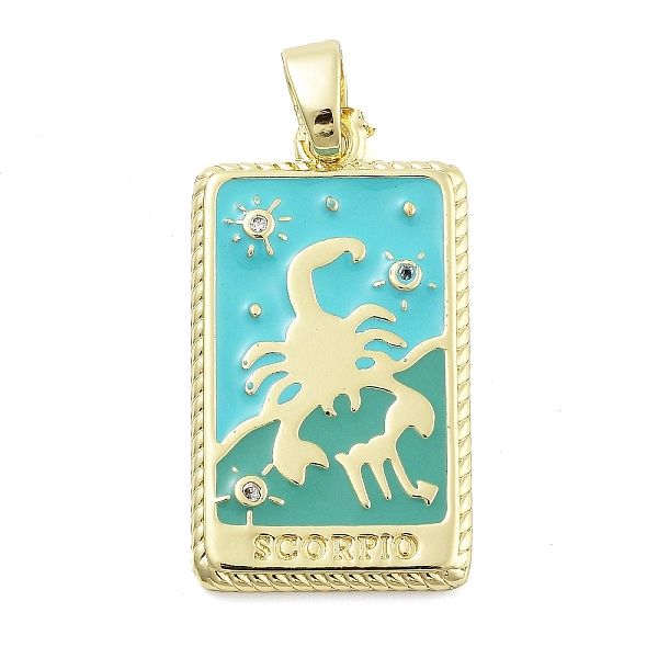 PandaHall Rack Plating Brass Micro Pave Clear Cubic Zirconia Pendants, with Enamel, Cadmium Free & Lead Free, Real 18K Gold Plated..., Orange
PandaHall Rack Plating Brass Micro Pave Clear Cubic Zirconia Pendants, with Enamel, Cadmium Free & Lead Free, Real 18K Gold Plated..., Orange