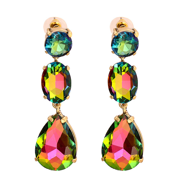 PandaHall Sparkling Waterdrop Shaped Colorful Rhinestone Earrings for Women - Fashionable and Unique, Gainsboro, size 1 Other Gray
PandaHall Sparkling Waterdrop Shaped Colorful Rhinestone Earrings for Women - Fashionable and Unique, Gainsboro, size 1 Other Gray