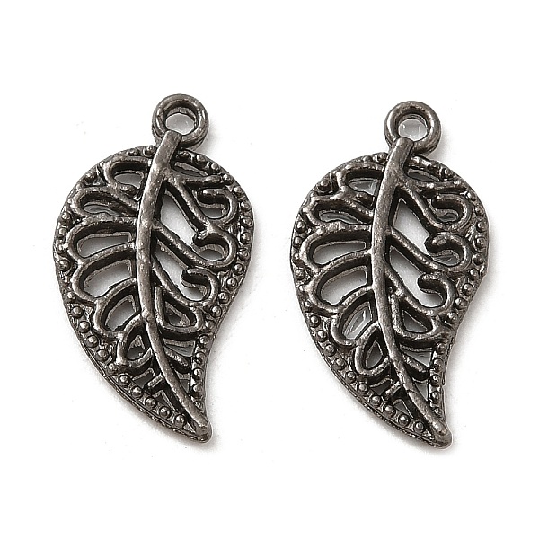 PandaHall Tibetan Style Alloy Pendants, Leaf, Gunmetal, 18x10x1mm, Hole: 1mm Alloy Leaf
PandaHall Tibetan Style Alloy Pendants, Leaf, Gunmetal, 18x10x1mm, Hole: 1mm Alloy Leaf